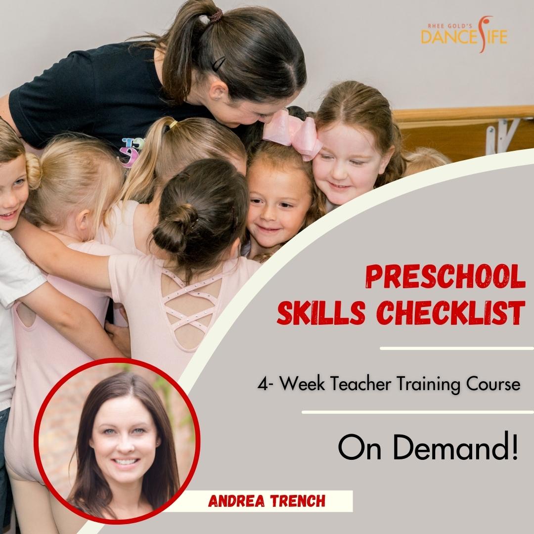 Preschool Skills Checklist (4-Part Series)