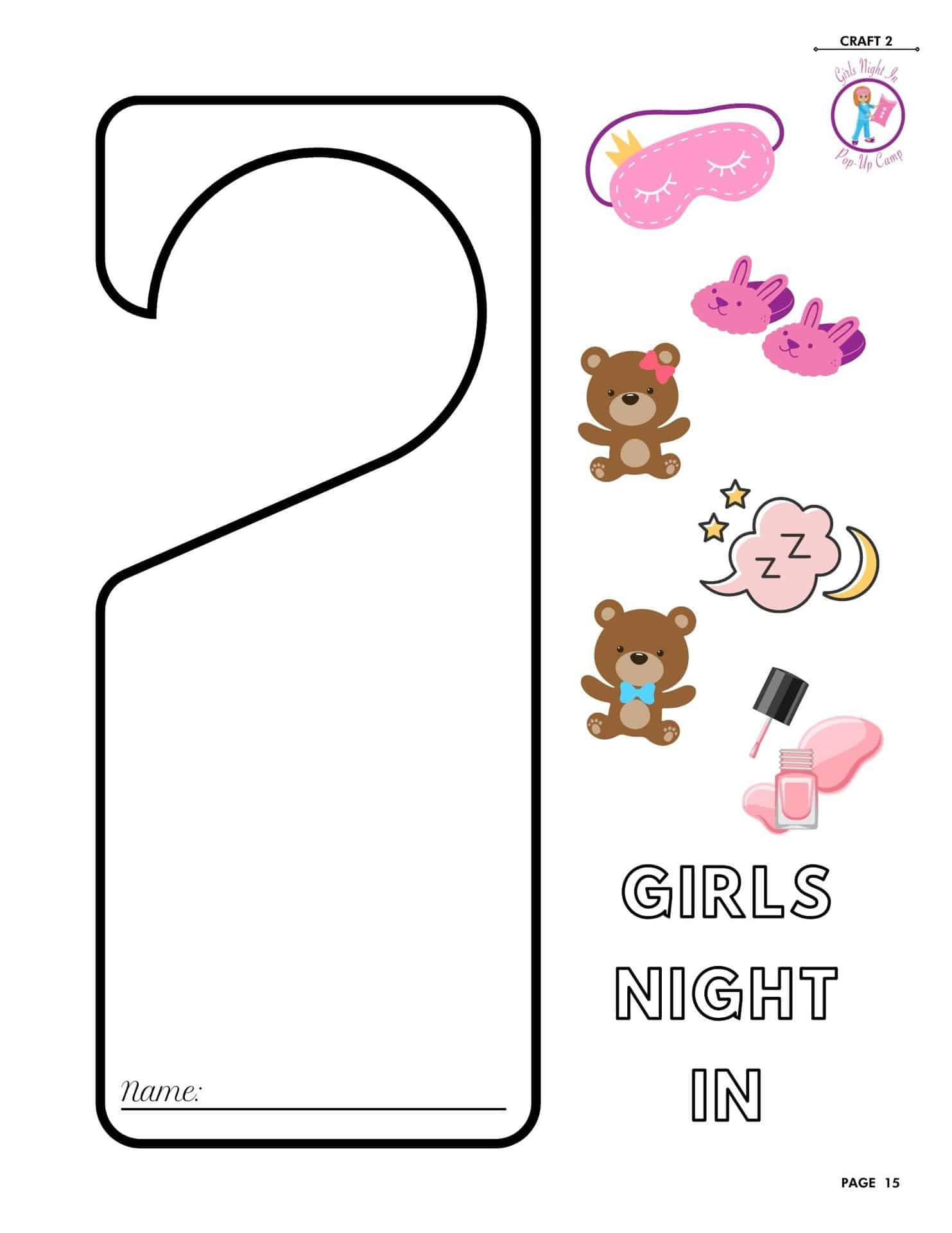 Girls' Night In Pop-Up Camp - Image 6
