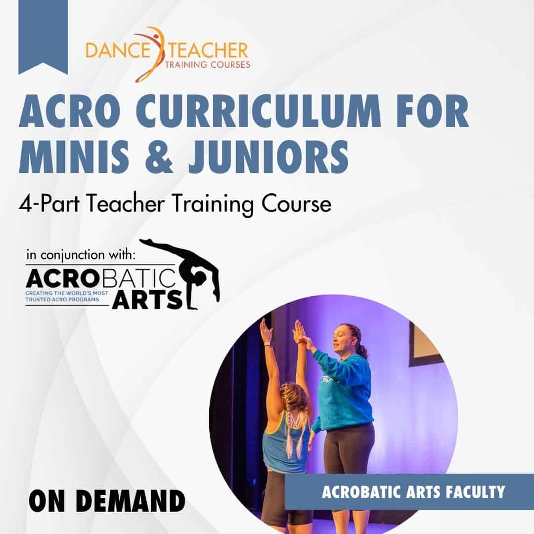 Acro Curriculum for Minis & Juniors (4-Part Course)