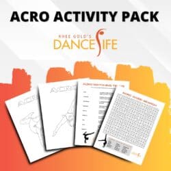 Acro Activity Sheets Packet