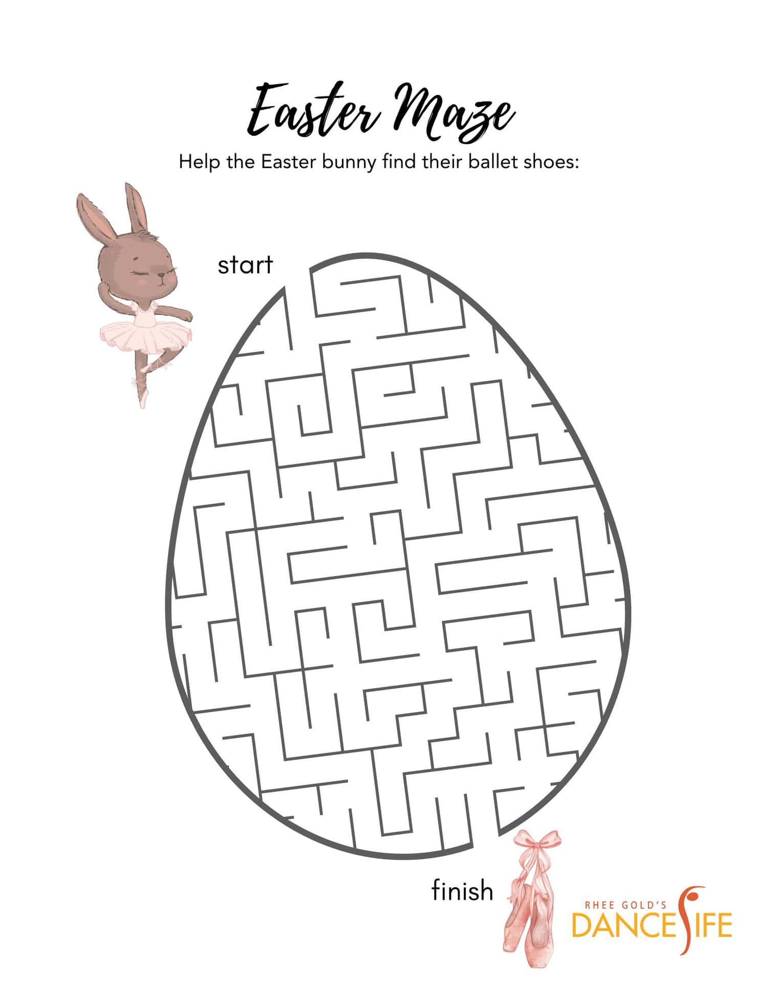 Easter Activity Pack for Dancers - Image 2